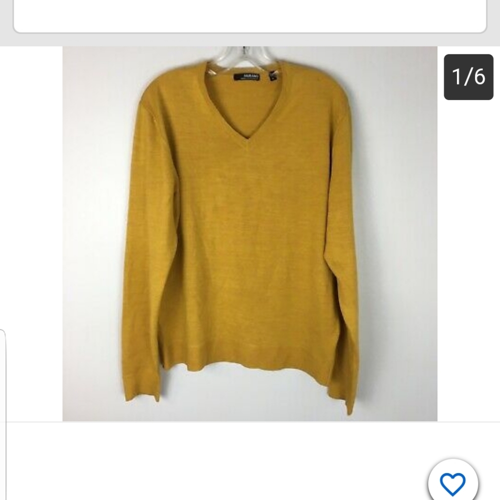 Murano Men's Modern Performance Sweater